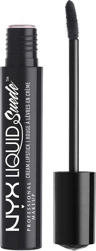 Lápiz labial en crema Liquid Suede de NYX PROFESSIONAL MAKEUP - Alien (negro)