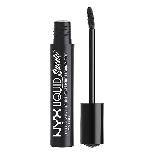 NYX LIQUID SUEDE 24 Alien by Glitz (Dark Black)