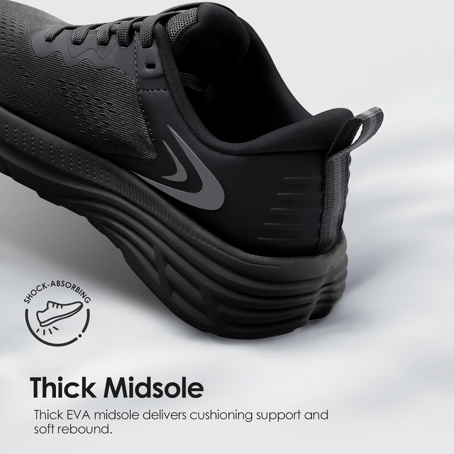 Women's Wide Toe Box Walking Shoes Non Slip Running Tennis Athletic Gym Workout Shoes Cushioning Wide Width Fashion Sneakers - Image 4