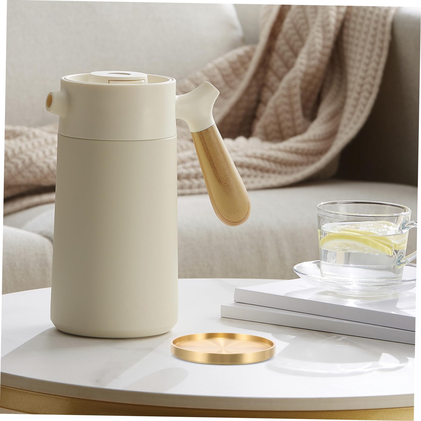 ULTECHNOVO Vintage Tea Cup Coaster Heat Resistant Mug Mat for Home Office Stylish Teacup Storage Tray Coaster for Tea Drinking Experience