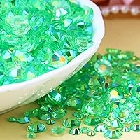 Vista 8 de 3000 diamantes de imitación de parte trasera plana, diamantes de imitación AB de parte trasera plana rosa claro para manualidades, gemas