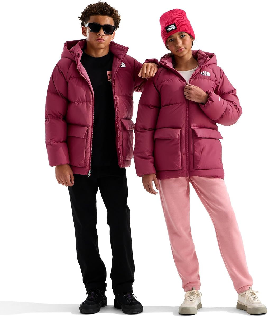 The North Face North Down Fleece-Lined Short Parka, Fermented Clay, XXL