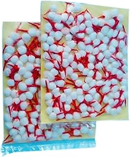140 Hindu Cotton Wicks (Aarti, Arti Jyot Jot Batti Bati) For Diya Diva-Used For Lighting Lamp In Temple Home For Puja Pooja Religious Ceremony (Diwali Puja, Navratre Puja Pooja)