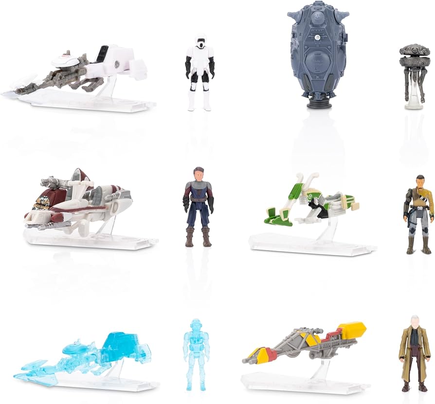 Star Wars ミニチュアセット Amazon.com: Jazwares Star Wars Micro Galaxy Squadron Jedi
