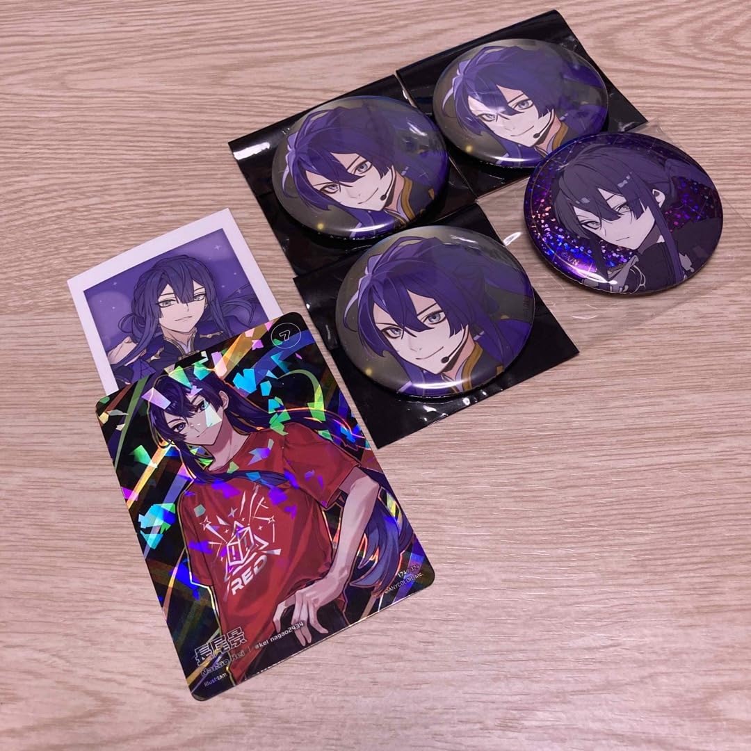 長尾景 にじふぇす にじフェス 缶バッジ