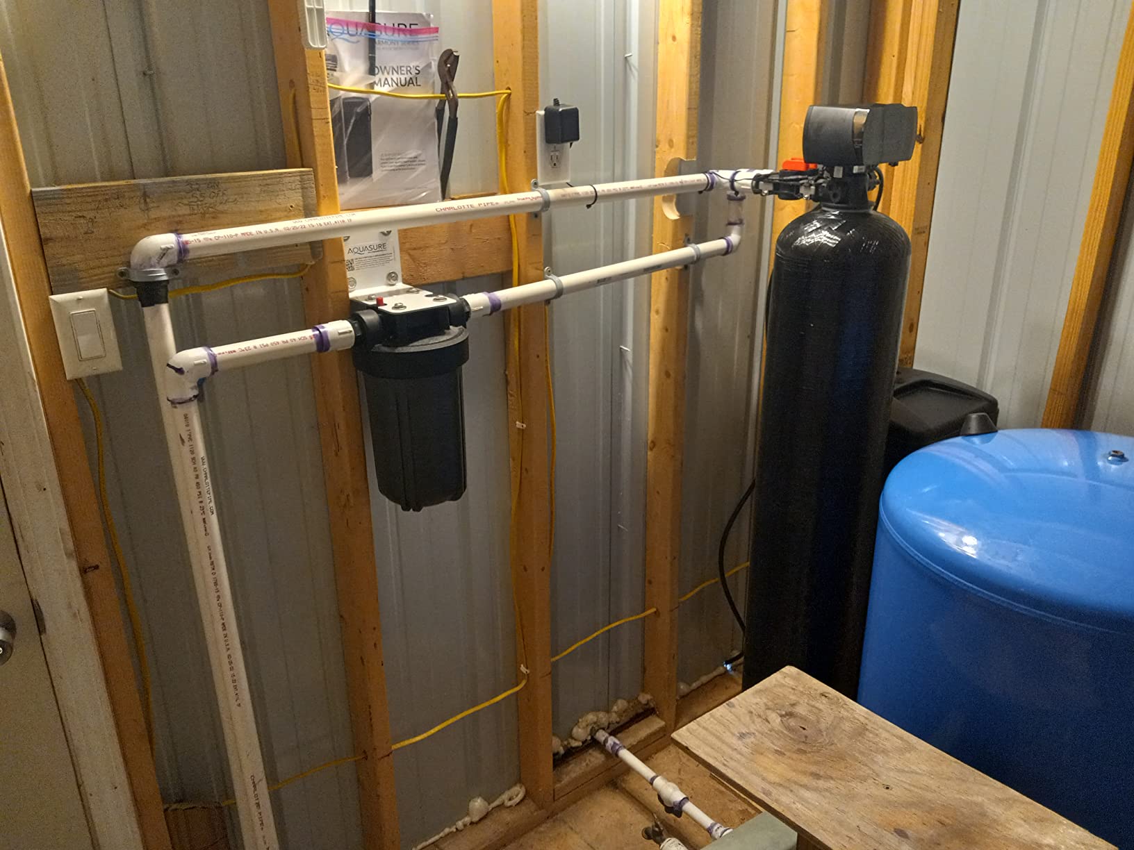 26/mo Finance Aquasure Harmony Series 64,000 Grain Water Softener with Fine Mesh Resin for