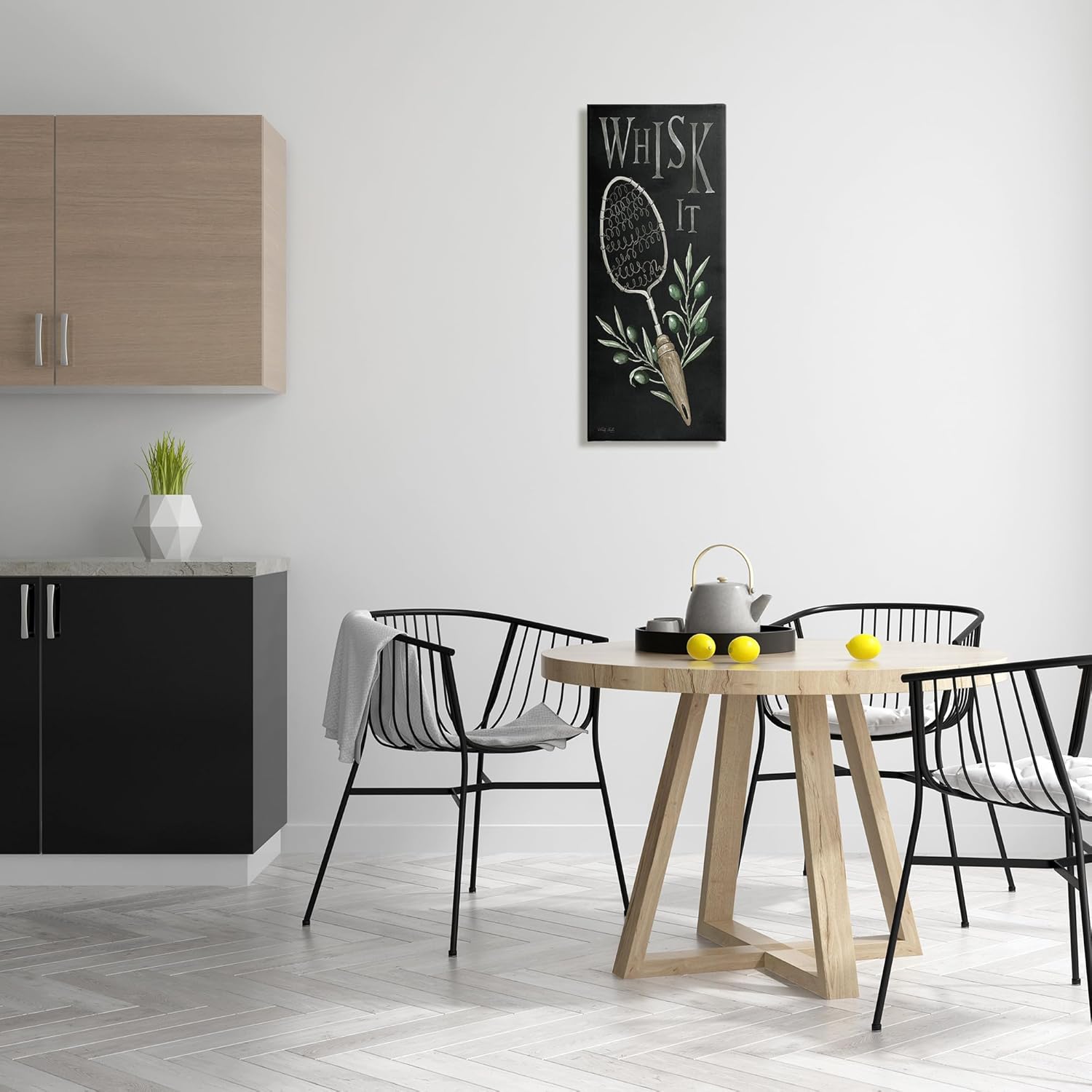 Stupell Industries Whisk It Vintage Kitchen Canvas Wall Art by Cindy Jacobs