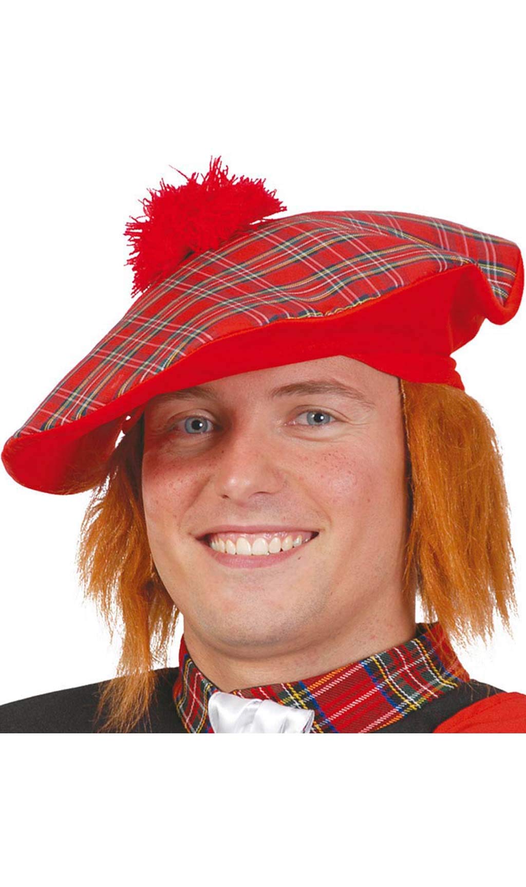 Guirca Fiestas GUI13312 - Scottish Hat with Hair