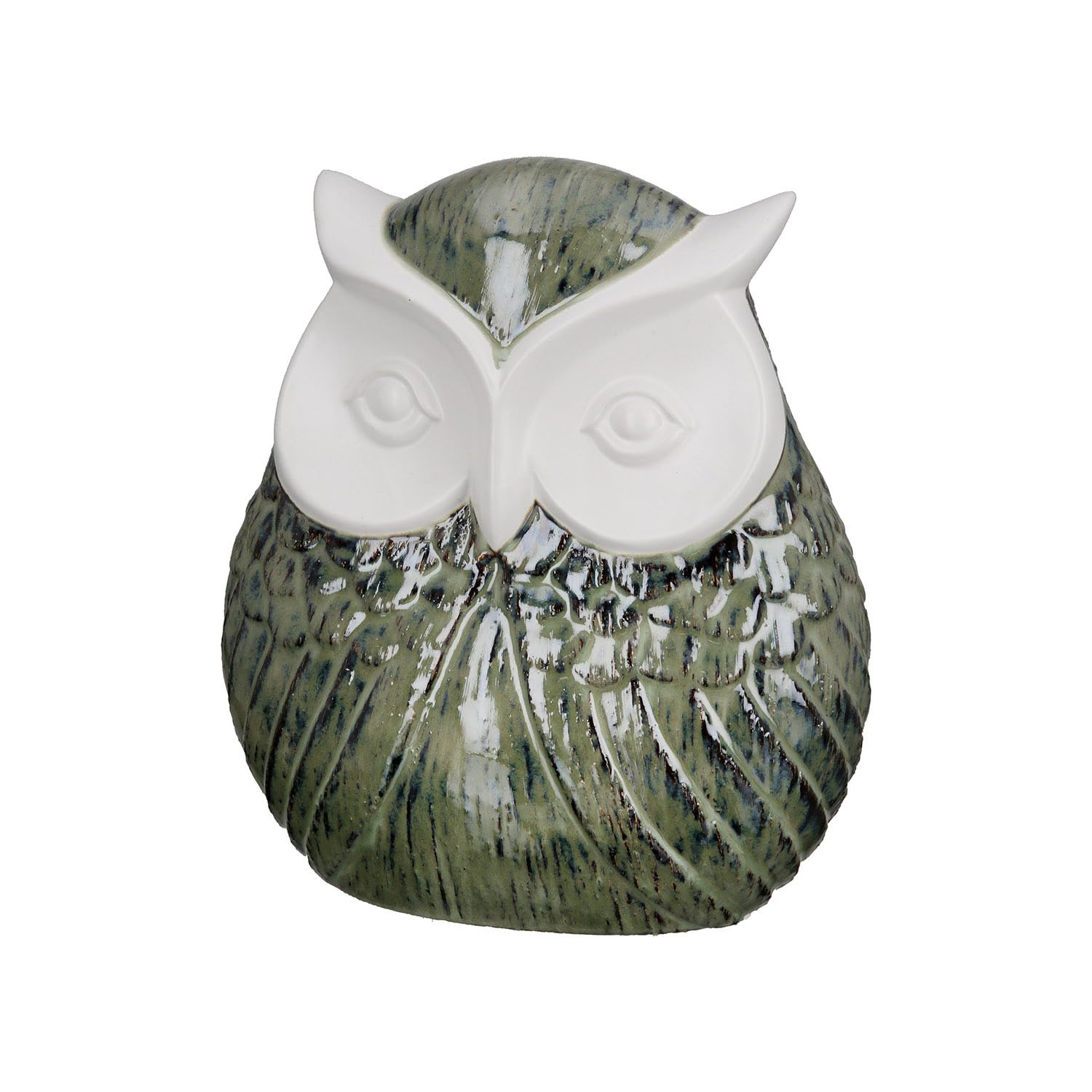 GILDE Decorative Figurine, Ceramic, Green, Höhe 25 cm