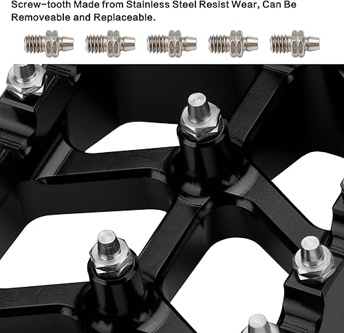 Miniatura 2 de LKV Estriberas para motocicleta con pedal de descanso para motocross, compatibles con HONDA CRF50 CRF70 CRF110 XR50 XR70 XR110 CT200U M2R SDG DHZ