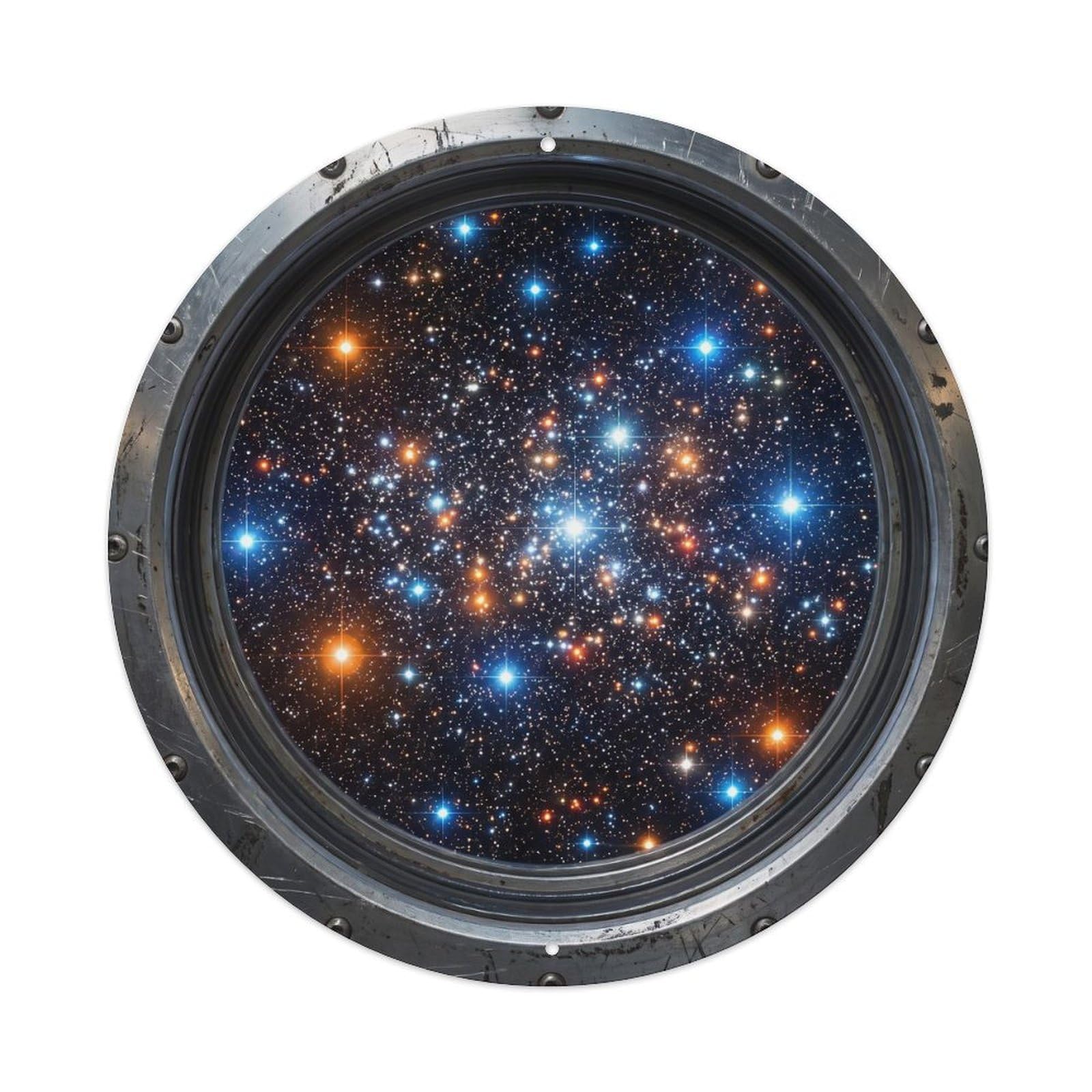 Bright Star Field View Metal Tin Sign