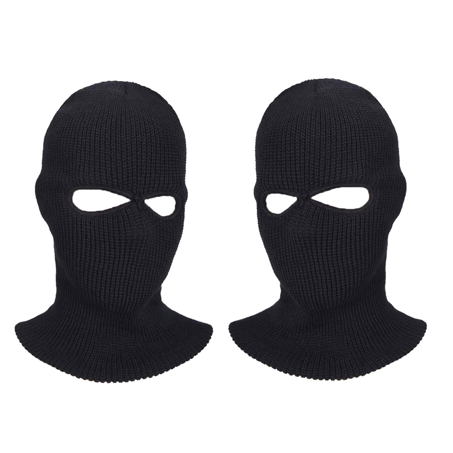 Black Ski Mask 2 Hole