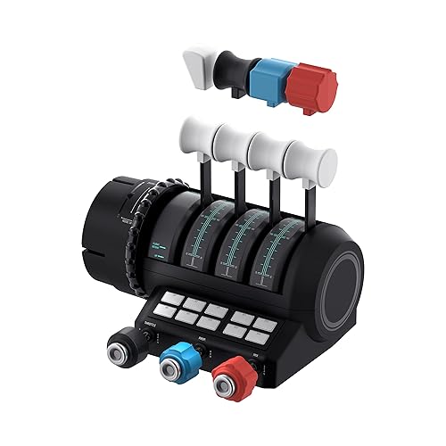 Miniatura 3 de Turtle Beach VelocityOne Flight Universal Control System - Xbox Series X & Xbox Series S, Xbox One & Windows 10 & 11 PCs with Yoke Handle, Throttle