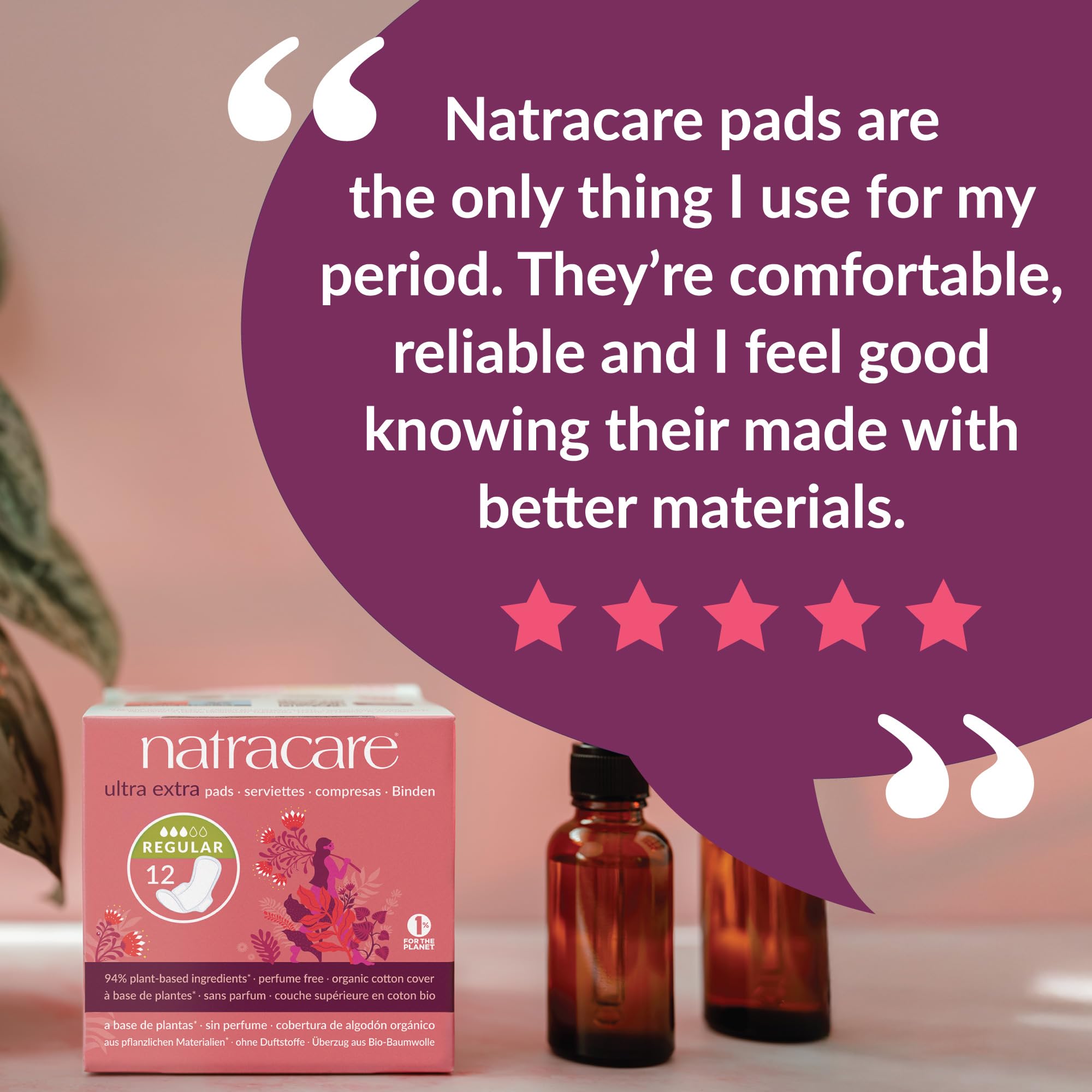 NATRACARE Ultra Extra Pads Super 10 (12 sztuk)