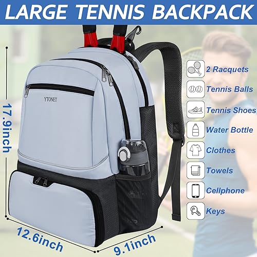 Miniatura 8 de Ytonet Mochila de gimnasio para mujeres y hombres, mochila de viaje con compartimento para zapatos, puerto de carga USB, resistente al agua, bolsa