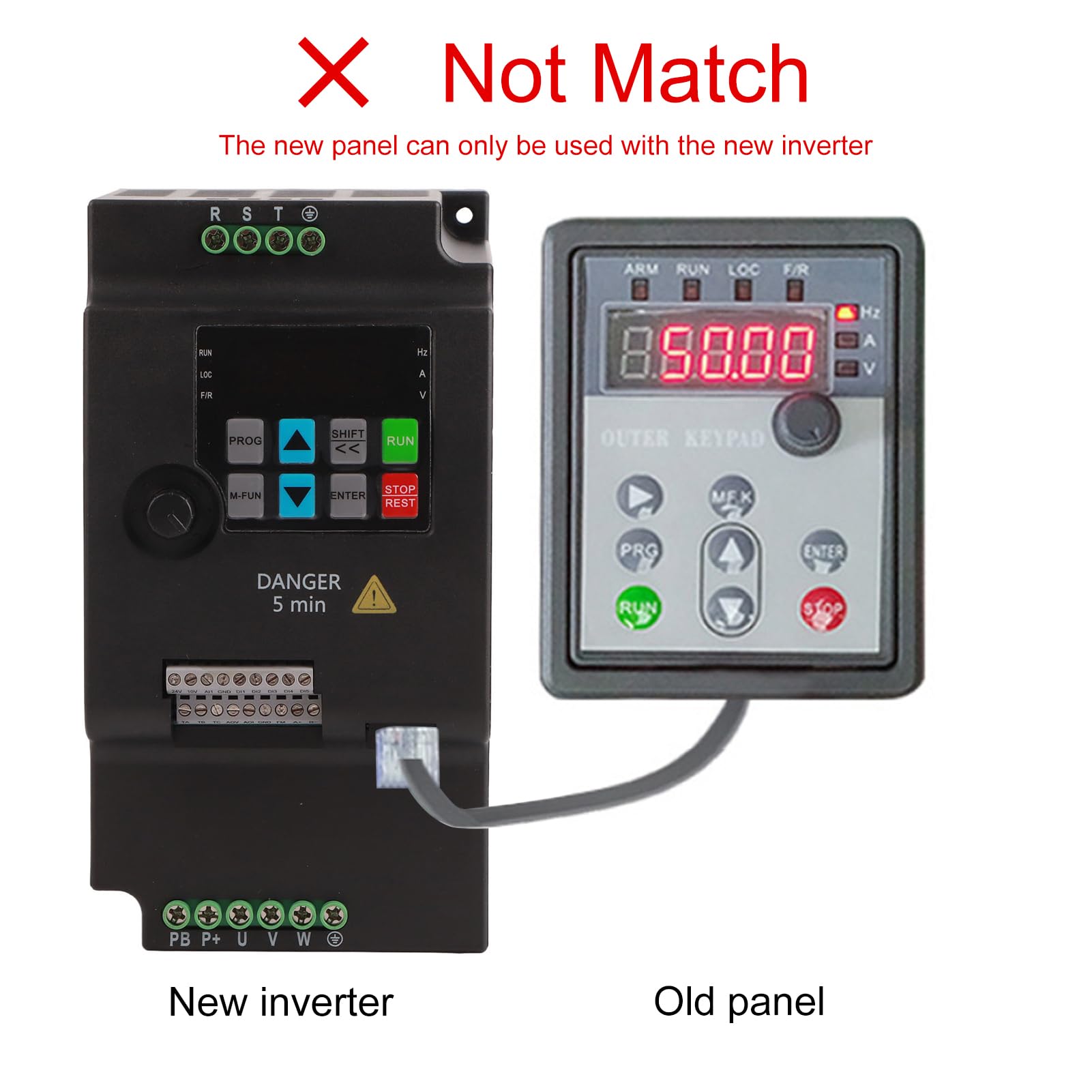 Variador De Frecuancia VFD 380V 2.2kw trifásico,Convertidor Inversor De Frecuencia,Controlador De Velocidad De Motor,Utilizado En Suministro De Agua a Presión Constante