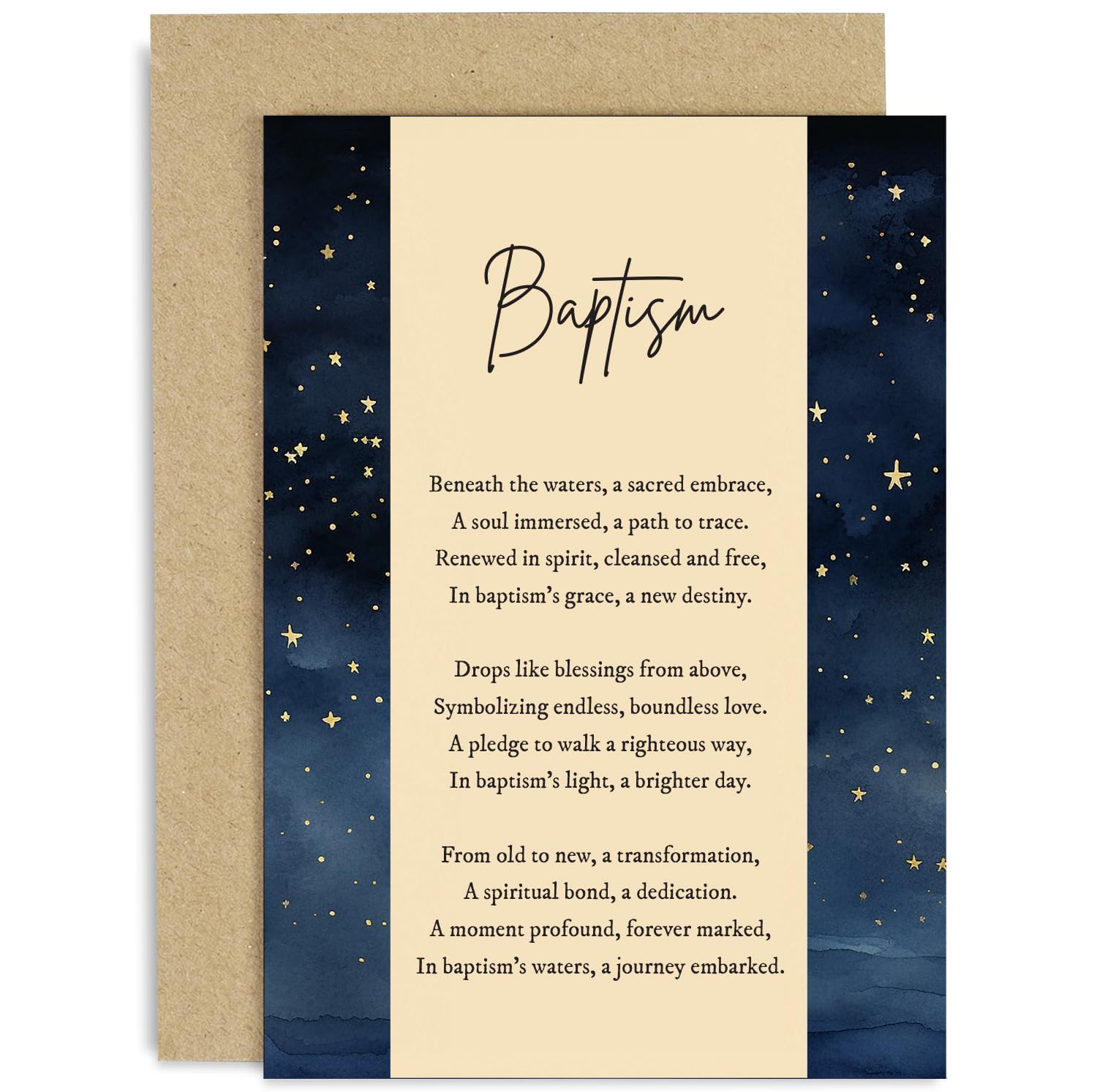 Old English Co. - Biglietto di benvenuto per bambino o ragazza, con coniglietto e acquerello, biglietto per neo-genitori, con scritta Congratulations on Bundle of Joy, interno bianco con busta