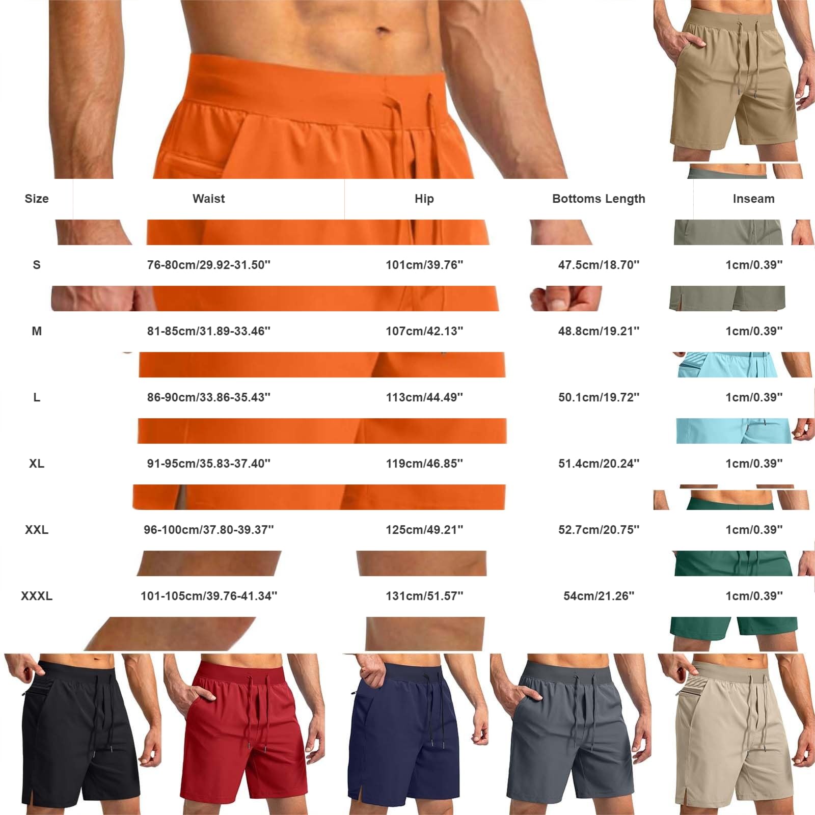 Pantaloncini da corsa da uomo, ad asciugatura rapida, traspiranti, leggeri