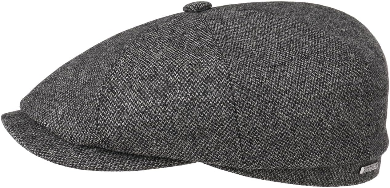 Stetson Hatteras Wool Mix Flat Cap Men |