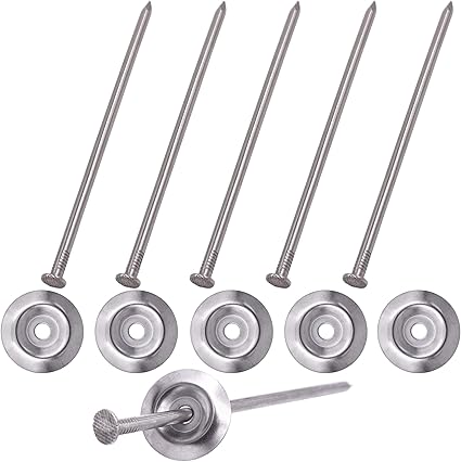 Amazon.com : YYST Stainless Steel 304 Patio Rug Stakes Low-Profile Mat ...