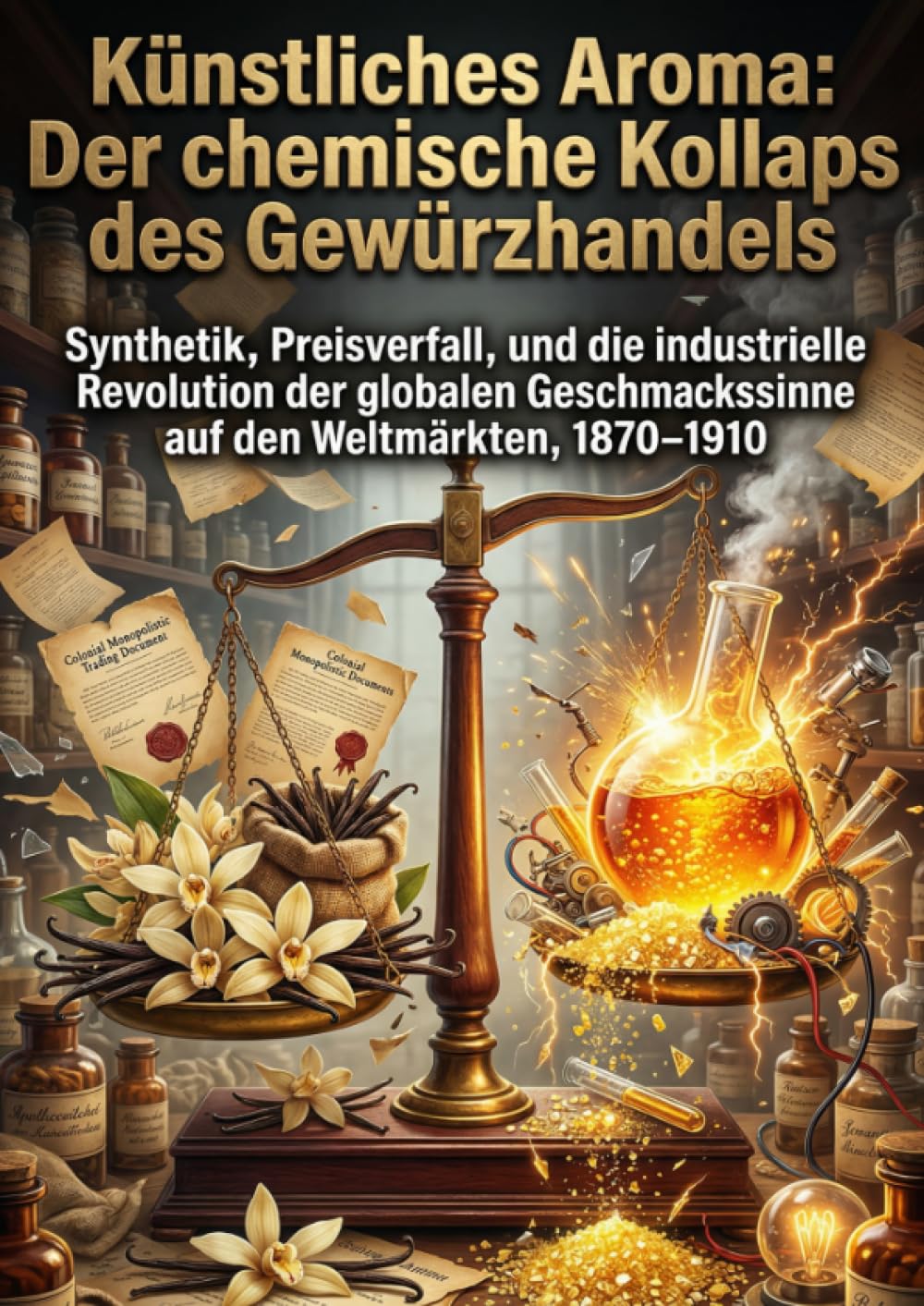 Künstliches Aroma: Der chemische Kollaps des Gewürzhandels: Synthetik, Preisverfall, und die industrielle Revolution der globalen Geschmackssinne auf den Weltmärkten, 1870–1910