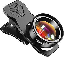 APEXEL Lente macro de fotografia profissional para smartphone, lentes macro para iPhone, Samsung, Galaxy, Oneplus, telefone Android (serve para quase todos os telefones), acessório de lente de celular