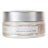 Vista 1 de Pre de Provence Collection - Crema corporal enriquecida con manteca de karité, hidratante corporal calmante e hidratante para mujeres, 6.7 onzas
