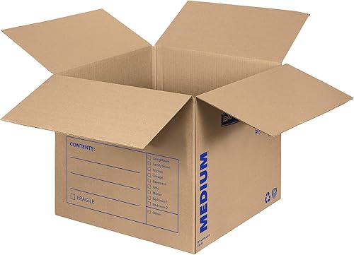 Miniatura 2 de Bankers Box SmoothMove cajas de cartón básicas para mudanza M