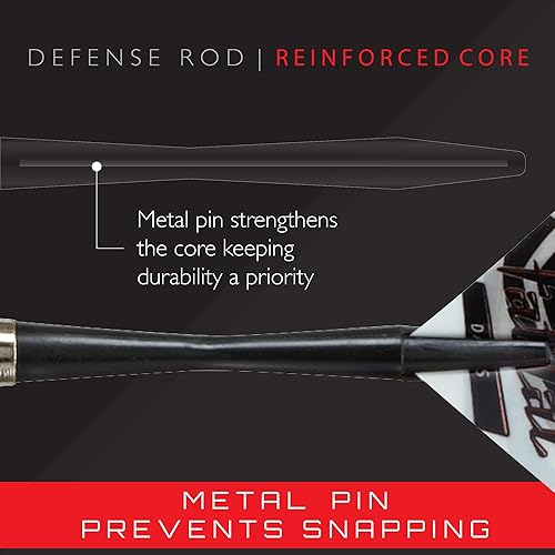 Miniatura 8 de Viper Defender II - Juego de tablero de dardos con punta de acero de sisalcerda