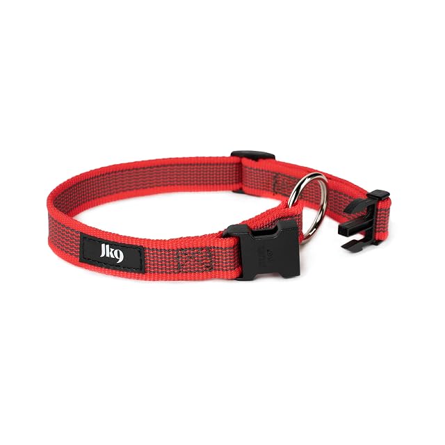 Foto 4 de 8 de Collar Color & Gray, 20 mm (27-42 cm), Rojo-Gris