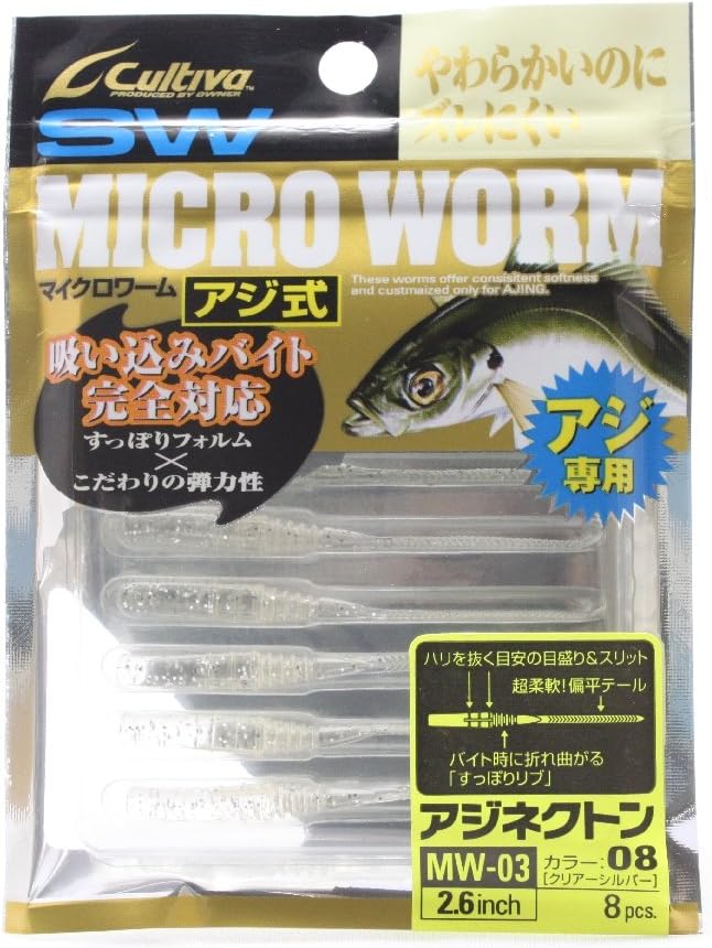 Owner MW03 Ajinecton 08 Clear Silver