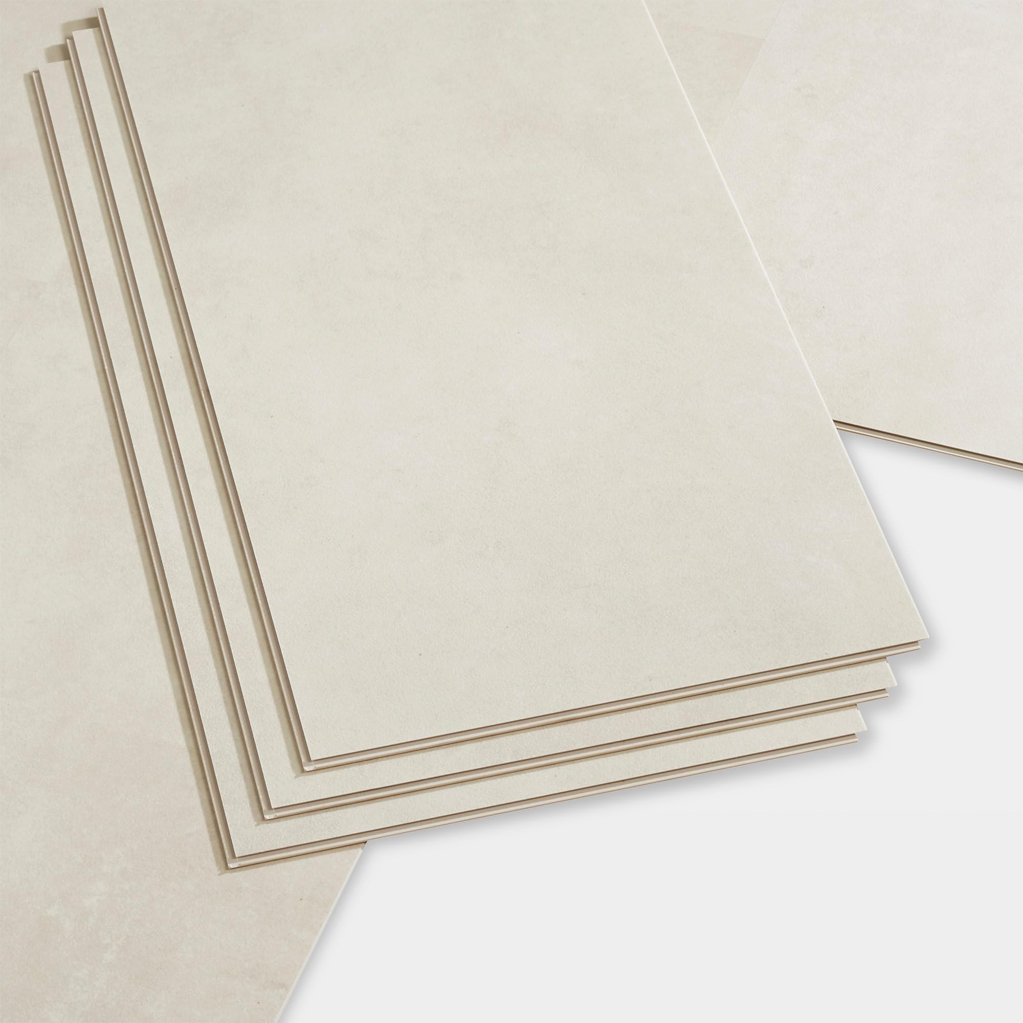 Dalle PVC clipsable GoodHome Baila effet pierre beige 61 x 30,5 cm