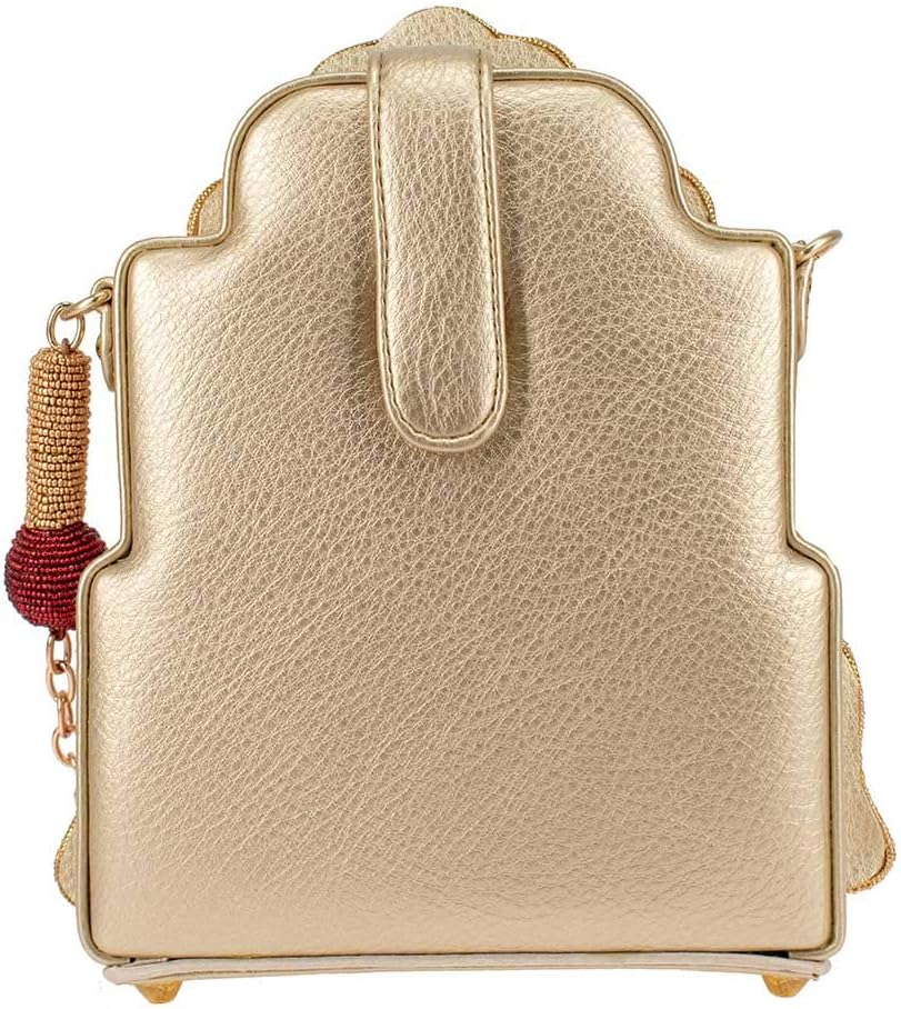 Mary Frances Lucky 7 Beaded Handbag – Novelty Casino-Themed Crossbody Bag, Multicolor - Image 2