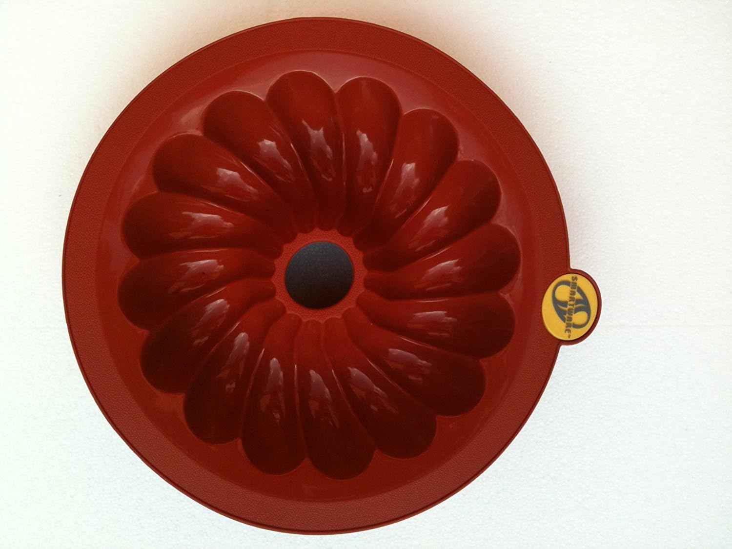 SMARTWARE Silicone 9" BUNDT Pan Terracotta