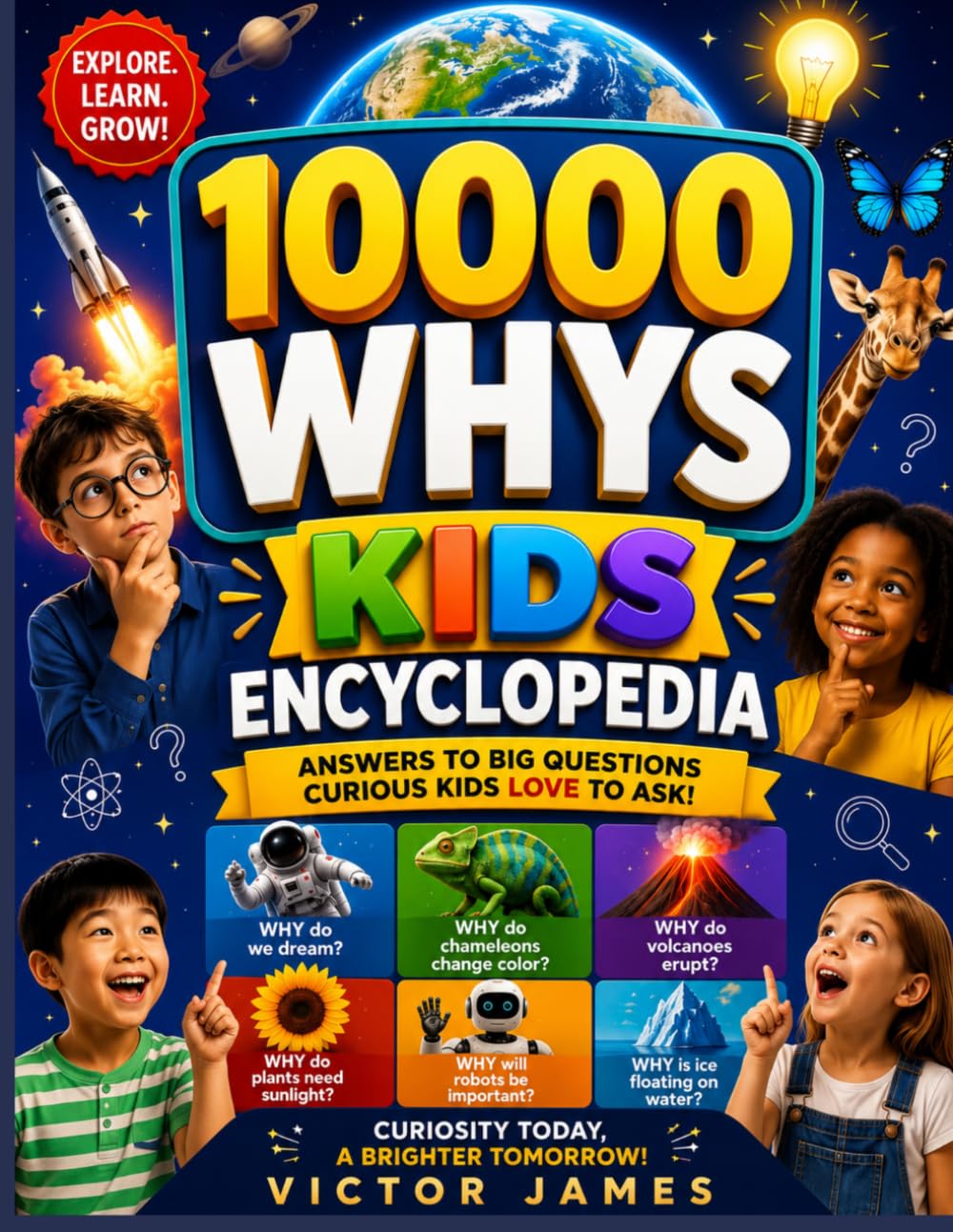 10,000 WHYS KIDS ENCYCLOPEDIA: Curious Questions and Amazing Answers
