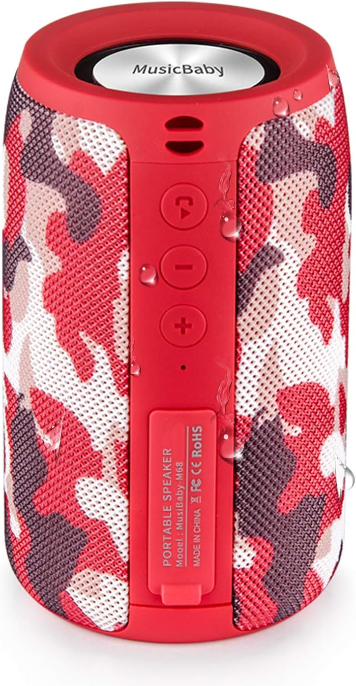 Bluetooth Speaker,MusiBaby Bluetooth Speakers,Outdoor
