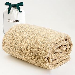 テイジン ブランケット 100×140cm アイボリー ハーフケット 洗える もこもこ あったかい 暖かい テイジングループ直営店限定 Curume クルミー