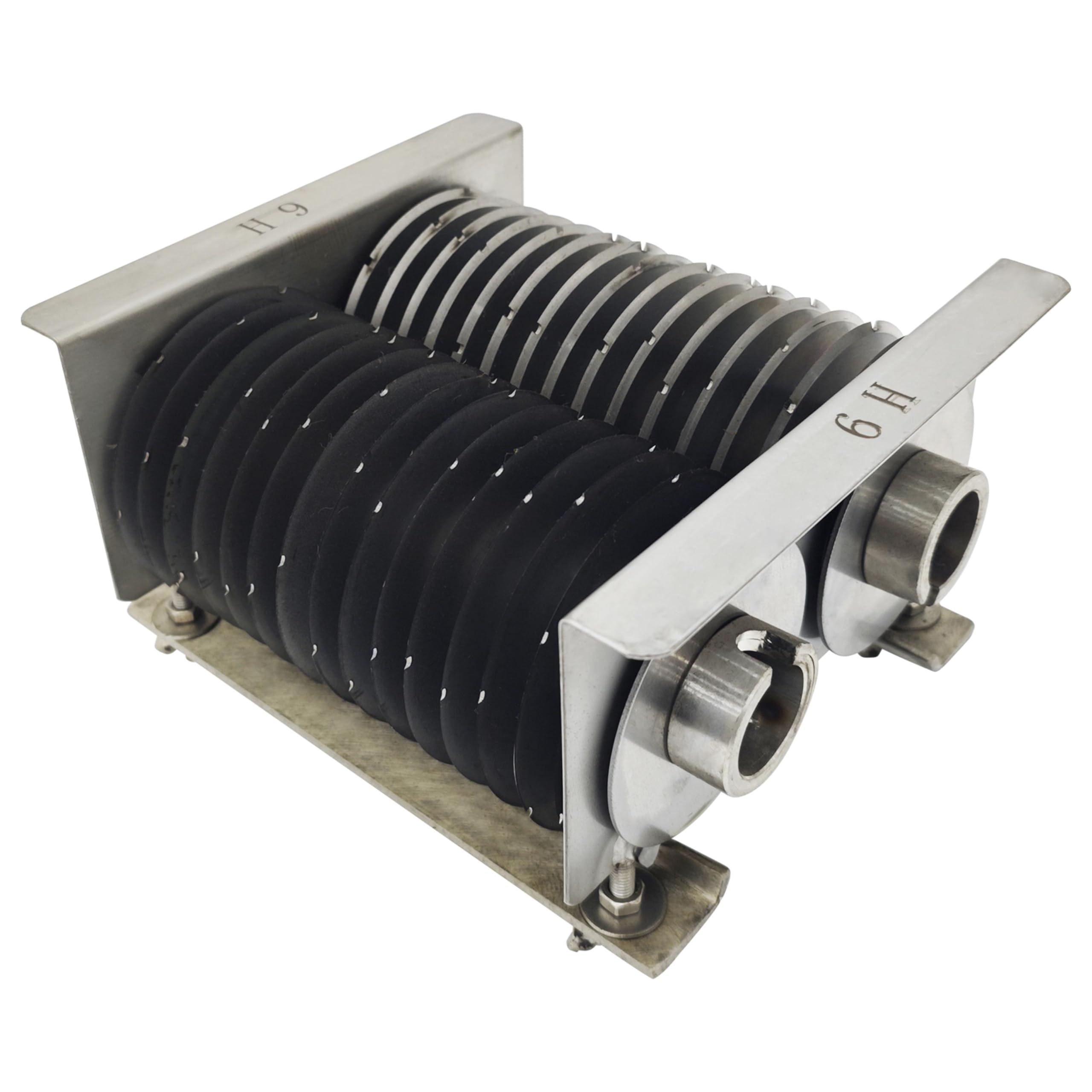 THUXEON 0.35inches/9mm Blade for Electric Food Slicer,110V Stainless Steel Blade for Commercial Slicer, Adjustable Thickness for Meat, Work for the Thickness Meat of 0.1-0.98inches/2.5-25mm