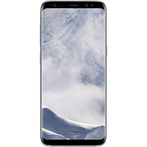 Samsung Galaxy S8 G950U 64GB Unlocked GSM U.S. Version Phone - w/ 12MP Camera - Arctic Silver