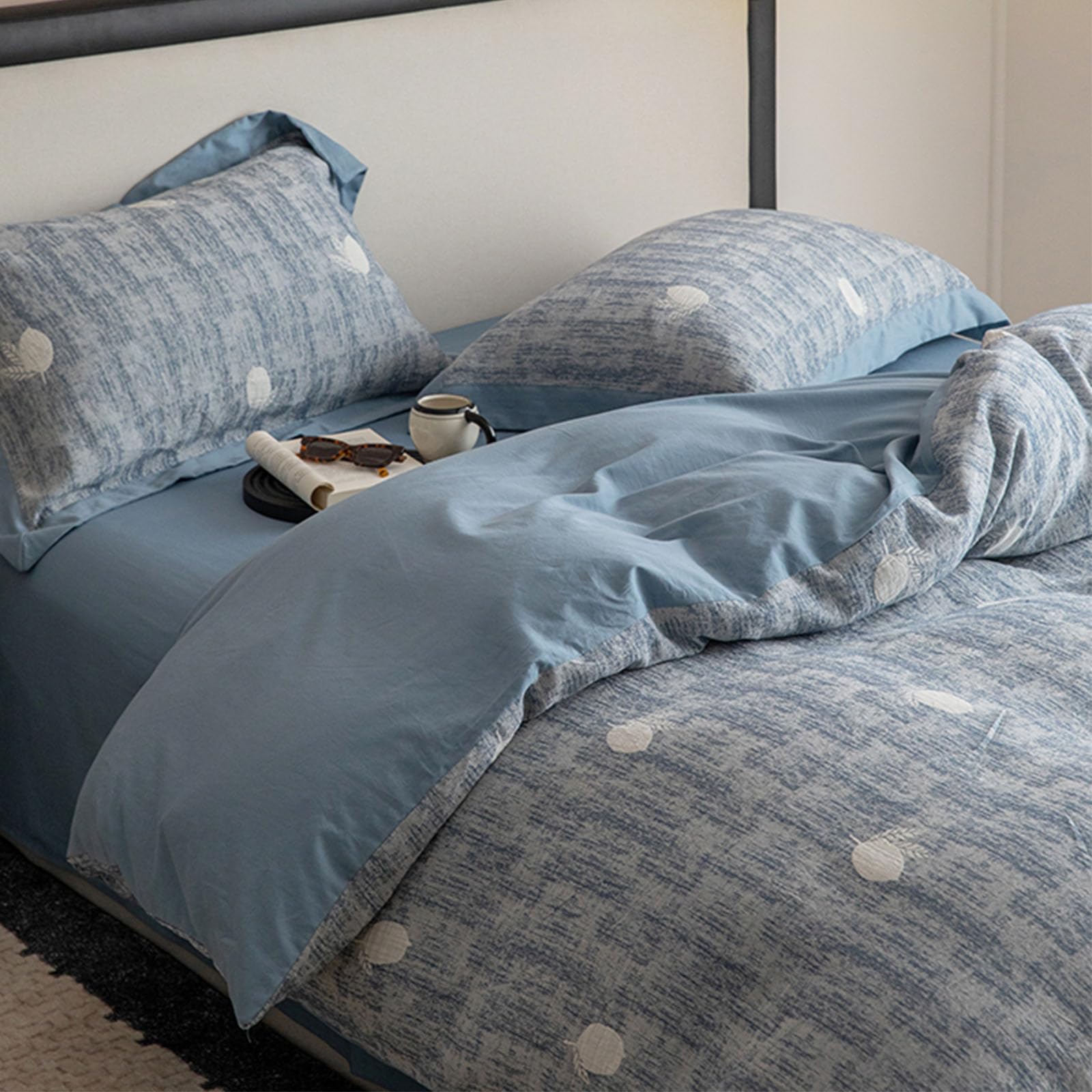 Housse de couette 220x240 coton léger pour ne plus transpirer la nuit