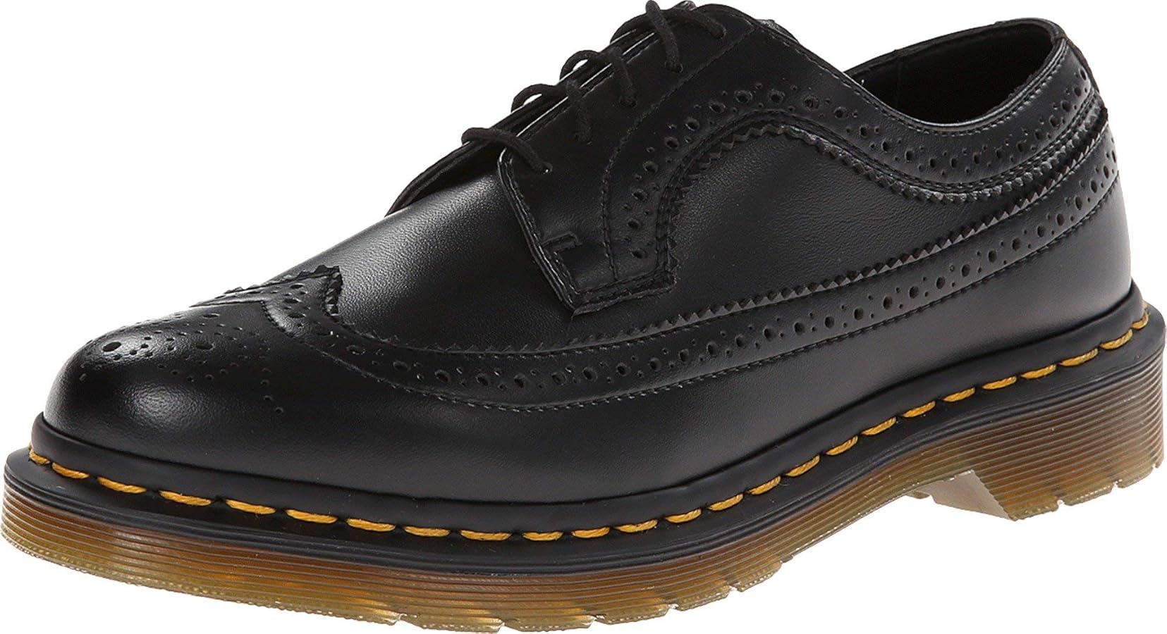 ドクターマーチン ウイングチップ 革靴 3989 ブラック UK8 27cm Amazon | Dr. Martens レディース 3989 Brogue ウィングチップシューズ