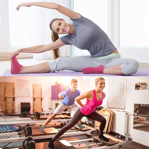 Miniatura 2 de Calcetines antideslizantes para pilates, ballet, yoga, para mujer