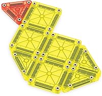 Vista 8 de Magna-Tiles microMAGS Set de Viaje Deluxe de 55 Piezas de Construcción Magnética, La Marca Original de Construcción Magnética