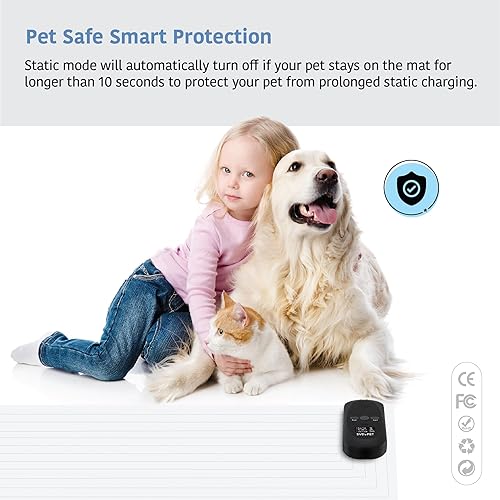 Miniatura 12 de SVD.PET Alfombrilla de entrenamiento para mascotas con probador, 60 x 12 pulgadas, almohadilla de choque para mascotas, perros y gatos, alfombrilla