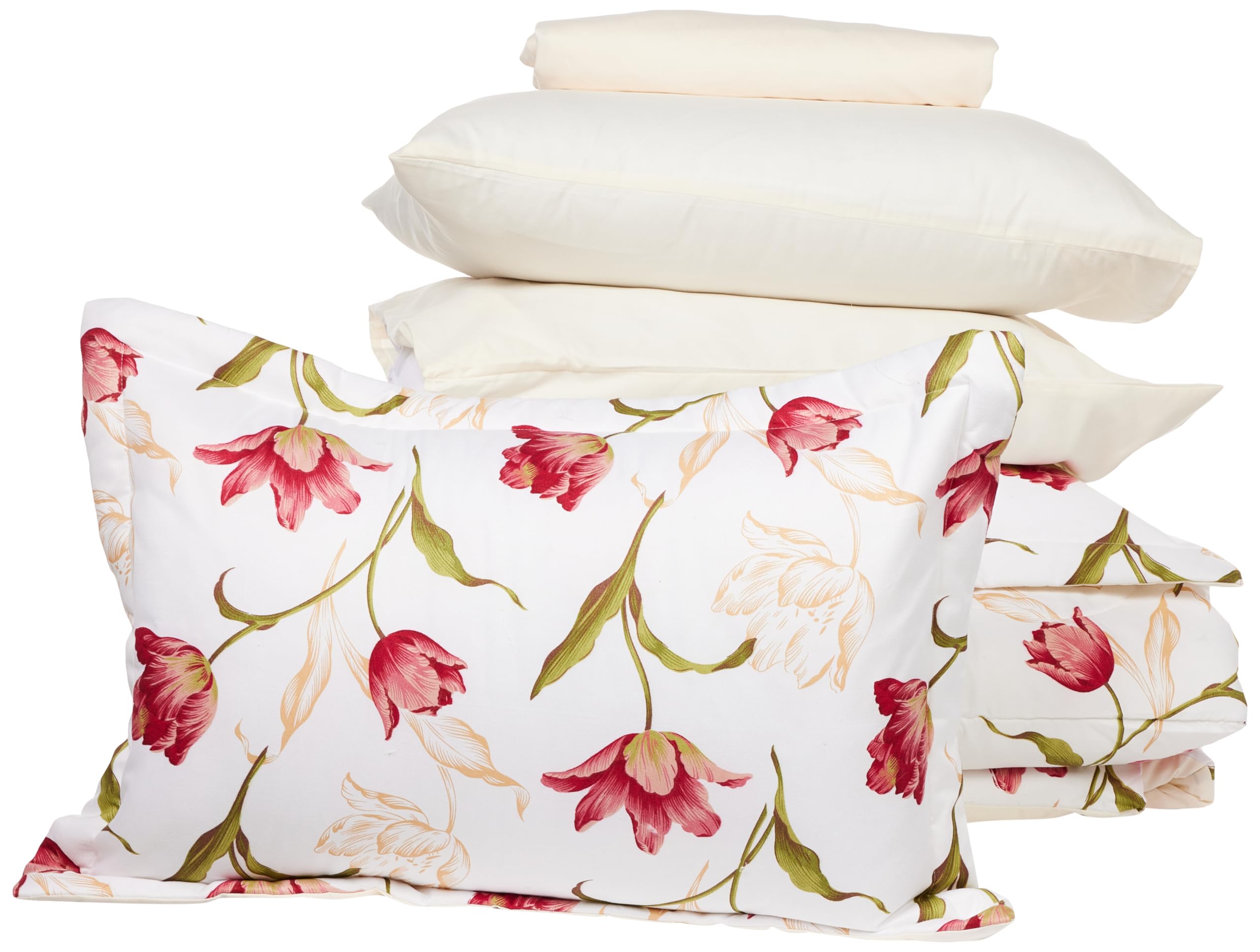 Elite HomeKing Size 6 Pcs Premium Comforter Set,Luxury Comforter with Pillow Cover, Fitted Sheet and Pillow Sham