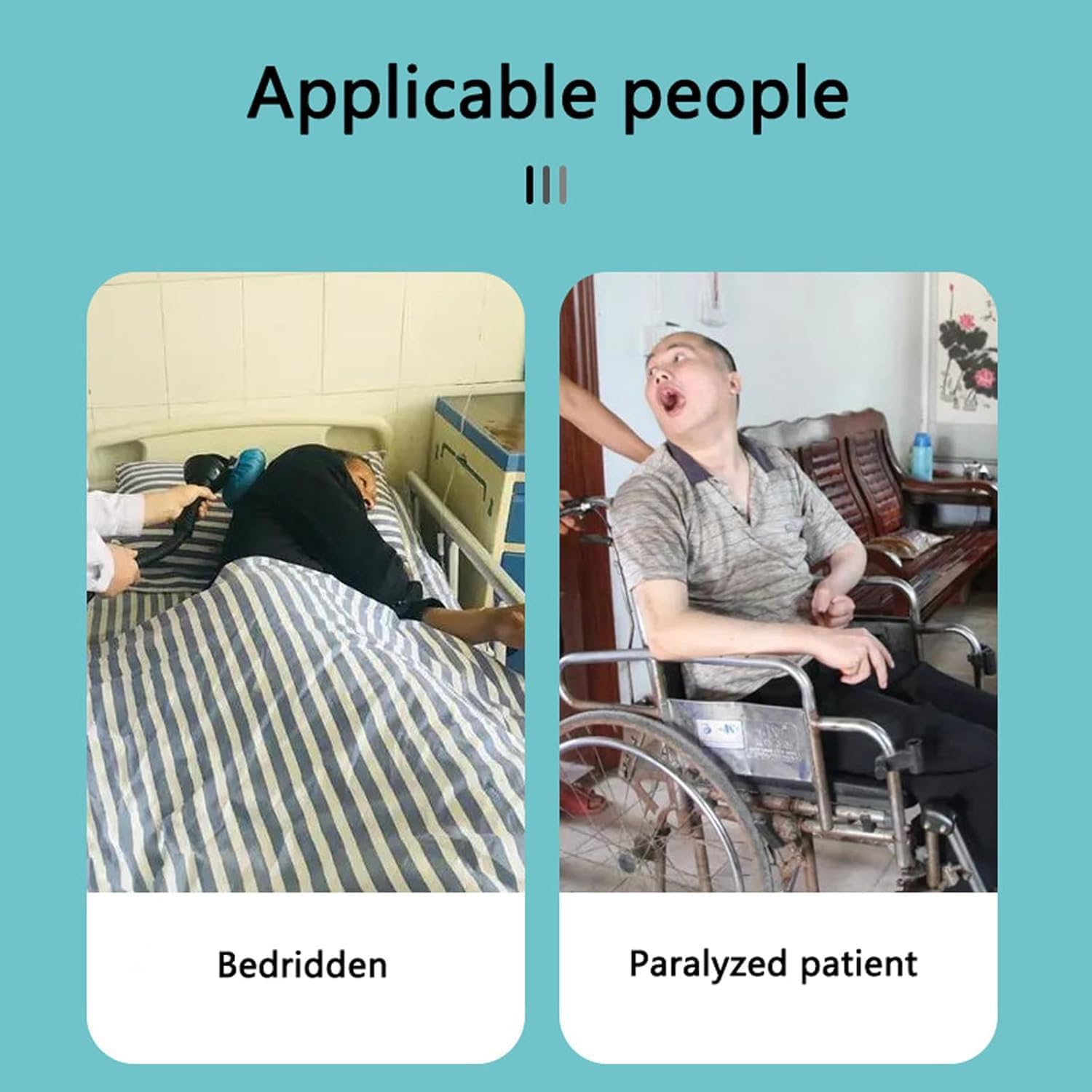 BLUEZY Cojin Antiescaras para Silla De Ruedas, Pressure Sores Cushions, Cojín De Espuma Viscoelástica para Personas Mayores, Postradas En Cama Y con Discapacidad