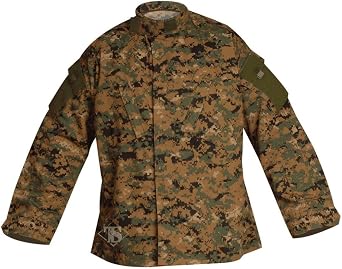 Tru-Spec Tactical Response Uniform Shirt for Men - Ripstop Sleeves, Moisture Wicking Torso, Quarter Zip, Reinforced Elbows