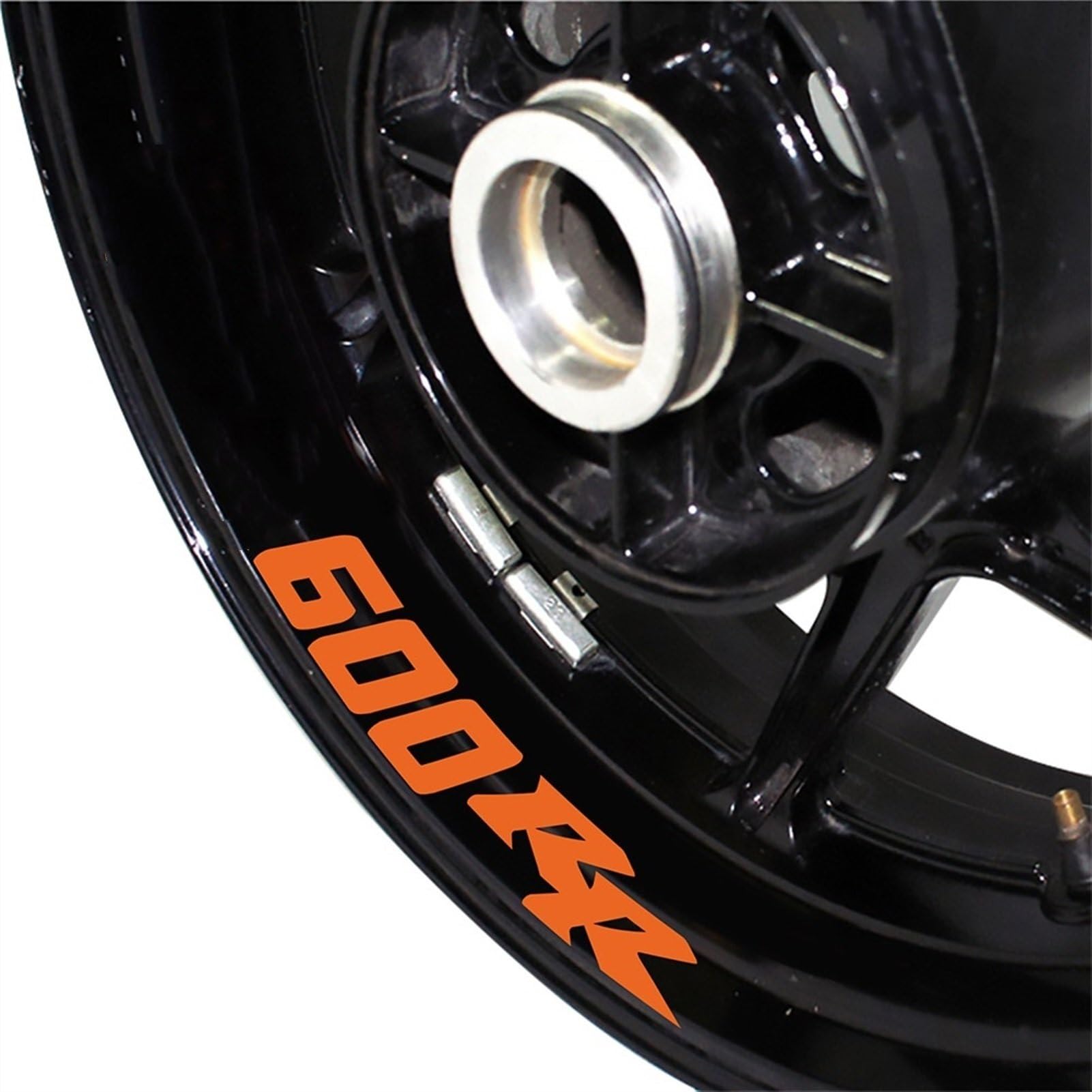 Dtsgcx Color3 Motorcycle Tire Waterproof Wheel Sticker Rim Personality Reflective Stripe Suit For Cbr600rr Cbr 600Rr(Color3)