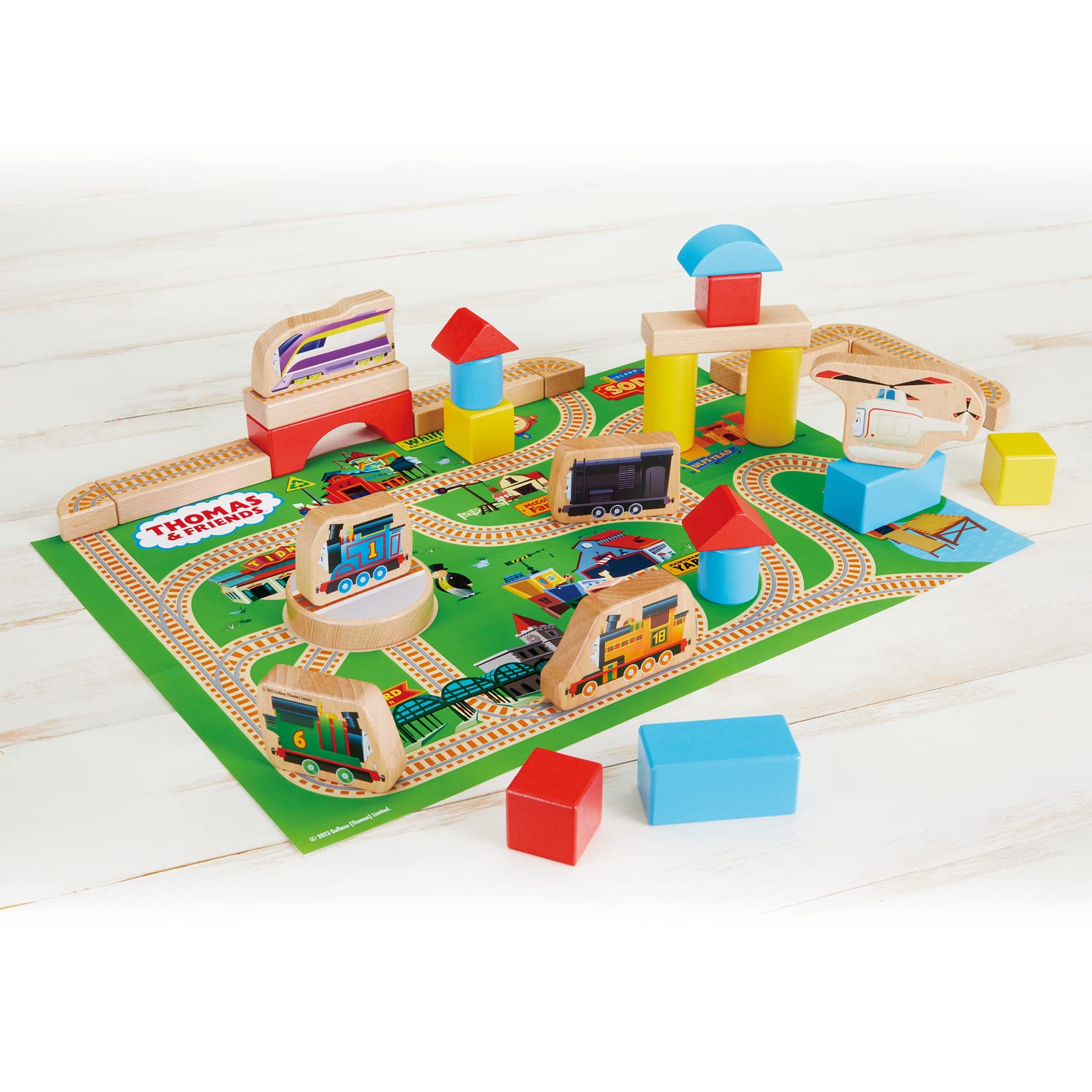 Amazon | カワダ(Kawada) きかんしゃトーマス つみきあそび TWT