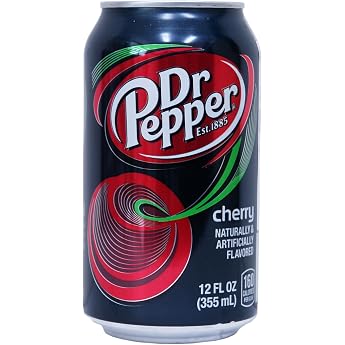Dr. Pepper Cherry, 12.0 fl oz 355 ml x 12 Bottles